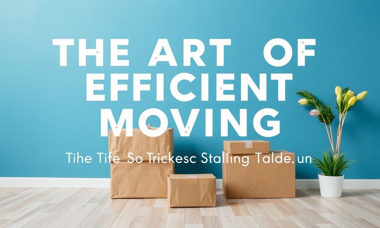 The Art of Efficient Moving: Tips and Tricks for a Smooth Transition The Art of Efficient Moving: Tips and Tricks for a Smooth Transition