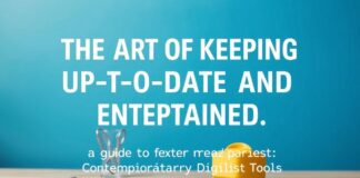 The Art of Staying Informed and Entertained: A Guide to Modern Digital Tools The Art of Keeping Up-to-Date and Entertained: A Guide to Contemporary Digital Tools