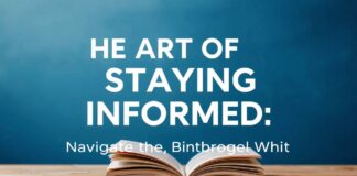 The Art of Staying Informed: Navigating the Digital Landscape The Art of Staying Informed: Navigating the Digital World
