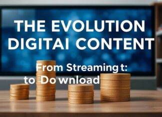 The Evolution of Digital Content: From Streaming to Downloading The Evolution of Digital Content: From Streaming to Downloading