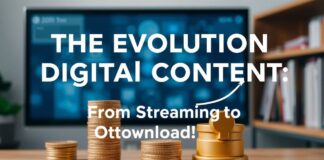 The Evolution of Digital Content: From Streaming to Downloading The Evolution of Digital Content: From Streaming to Downloading