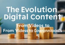 The Evolution of Digital Content: From Videos to Downloads The Evolution of Digital Content: From Videos to Downloads