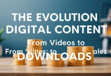 The Evolution of Digital Content: From Videos to Downloads The Evolution of Digital Content: From Videos to Downloads