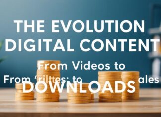The Evolution of Digital Content: From Videos to Downloads The Evolution of Digital Content: From Videos to Downloads