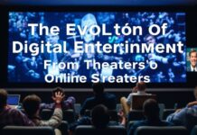 The Evolution of Digital Entertainment: From Theaters to Online Streaming The Evolution of Digital Entertainment: From Theaters to Online Streaming
