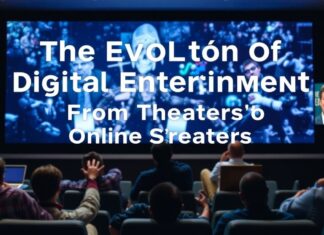 The Evolution of Digital Entertainment: From Theaters to Online Streaming The Evolution of Digital Entertainment: From Theaters to Online Streaming