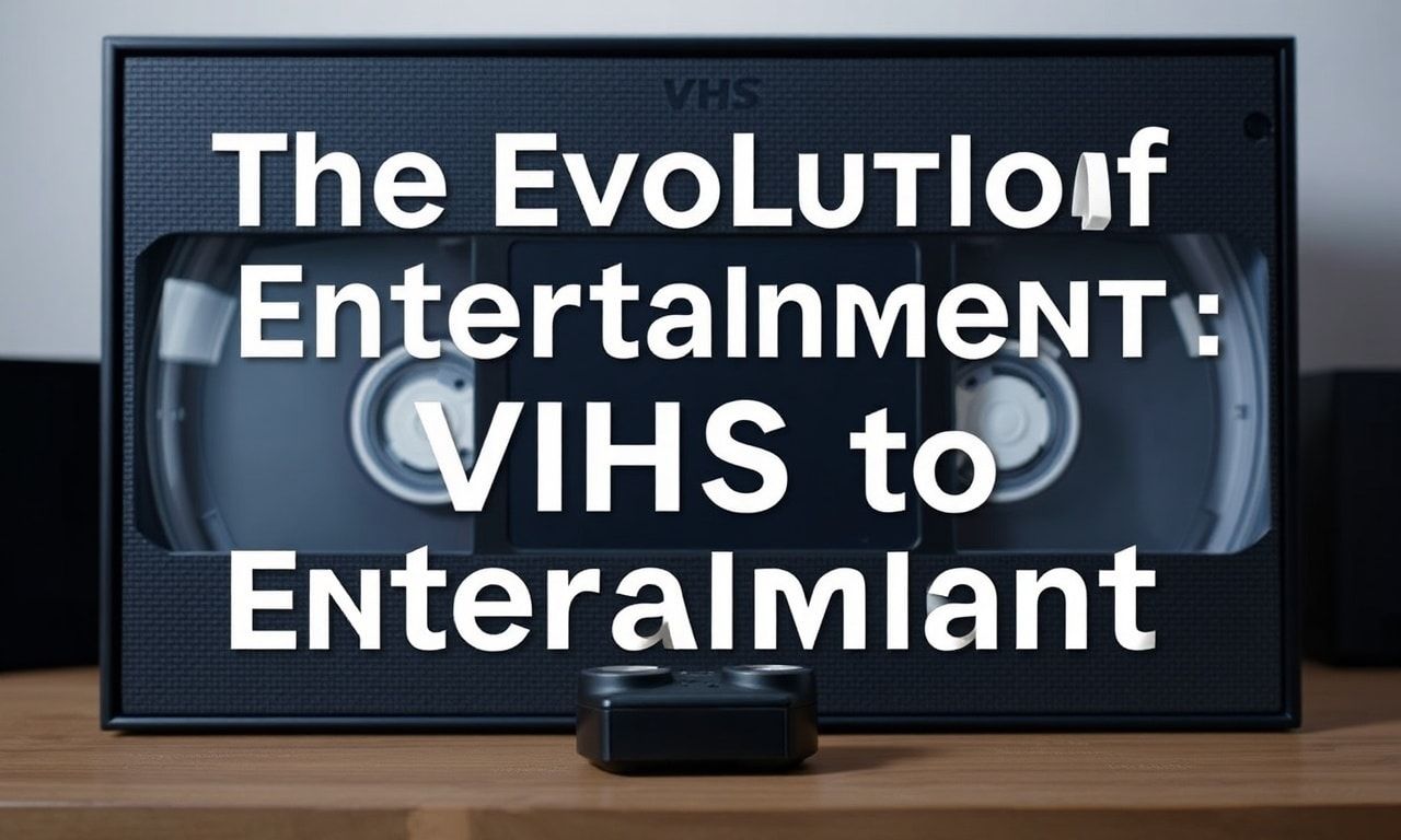The Evolution of Digital Entertainment: From VHS to Streaming The Evolution of Digital Entertainment: From VHS to Streaming
