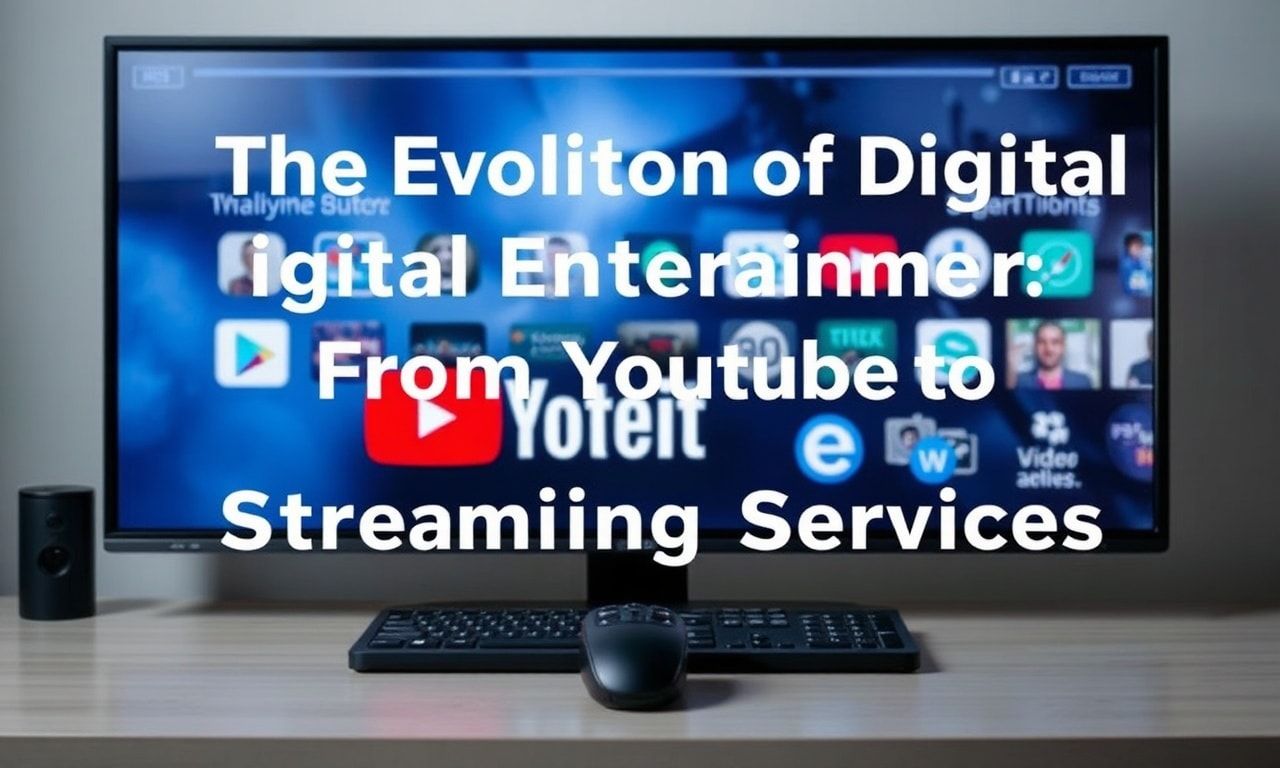 The Evolution of Digital Entertainment: From YouTube to Streaming Services The Evolution of Digital Entertainment: From YouTube to Streaming Services