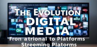 The Evolution of Digital Media: From Traditional to Streaming Platforms The Evolution of Digital Media: From Traditional to Streaming Platforms