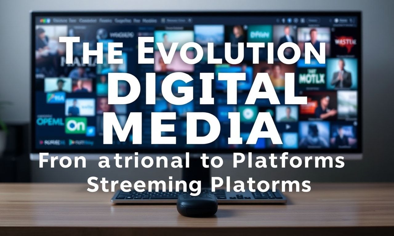 The Evolution of Digital Media: From Traditional to Streaming Platforms The Evolution of Digital Media: From Traditional to Streaming Platforms