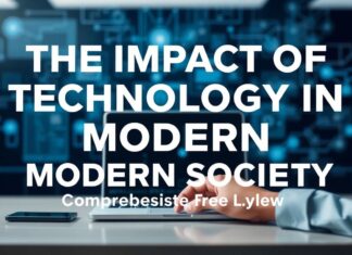 The Impact of Technology on Modern Society: A Comprehensive Overview The Impact of Technology on Modern Society: A Comprehensive Overview
