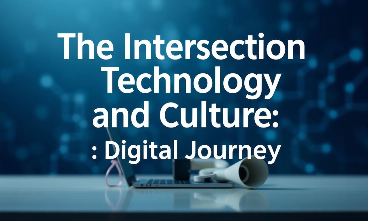 The Intersection of Technology and Culture: A Digital Exploration The Intersection of Technology and Culture: A Digital Journey