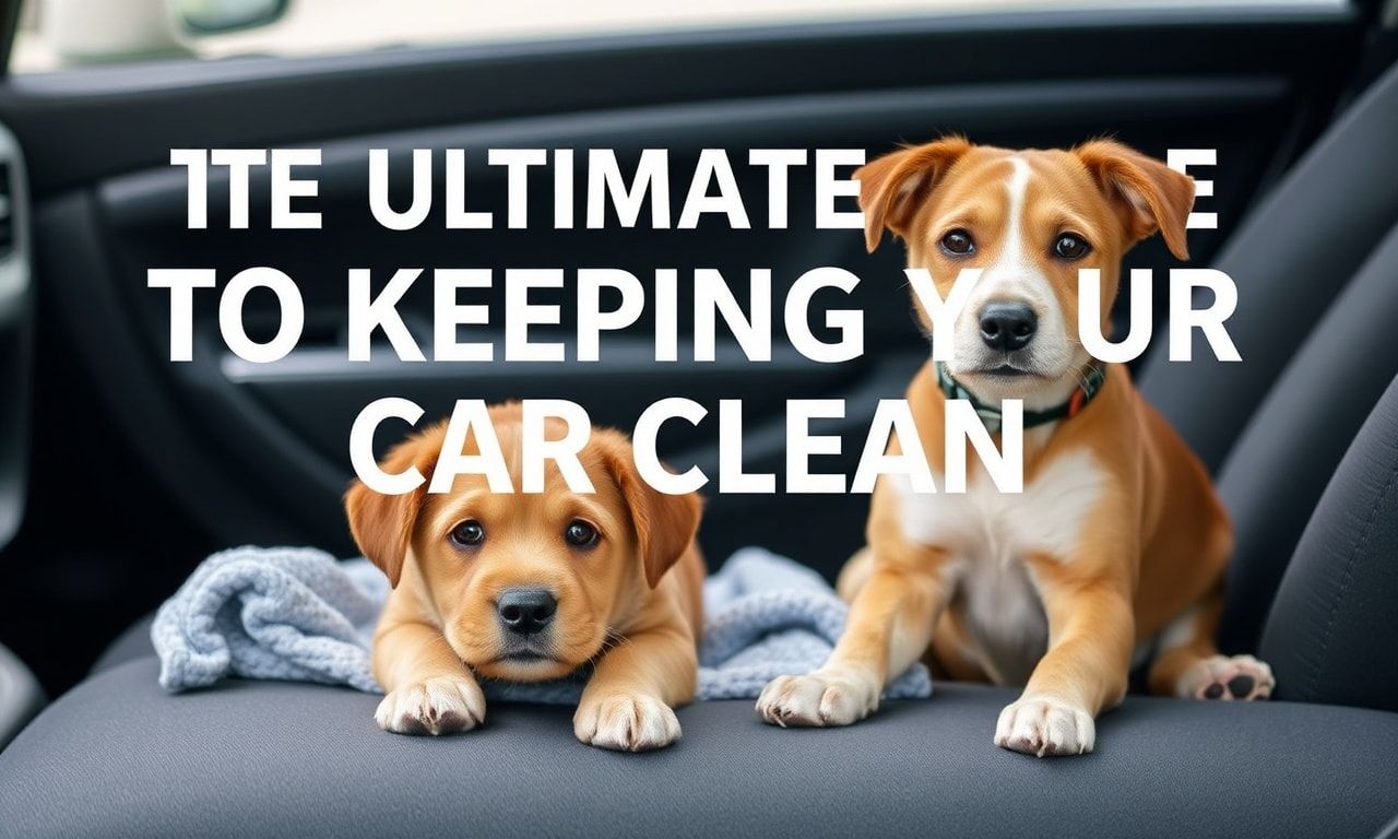 The Ultimate Guide to Keeping Your Car Clean and Pet-Friendly The Ultimate Guide to Keeping Your Car Clean and Pet-Friendly