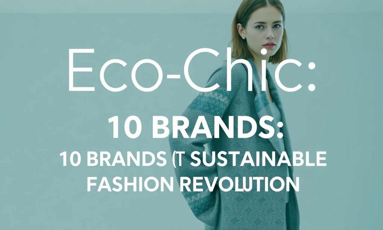 Eco-Chic: 10 Brands Leading the Sustainable Fashion Revolution Eco-Chic: 10 Brands Leading the Sustainable Fashion Revolution