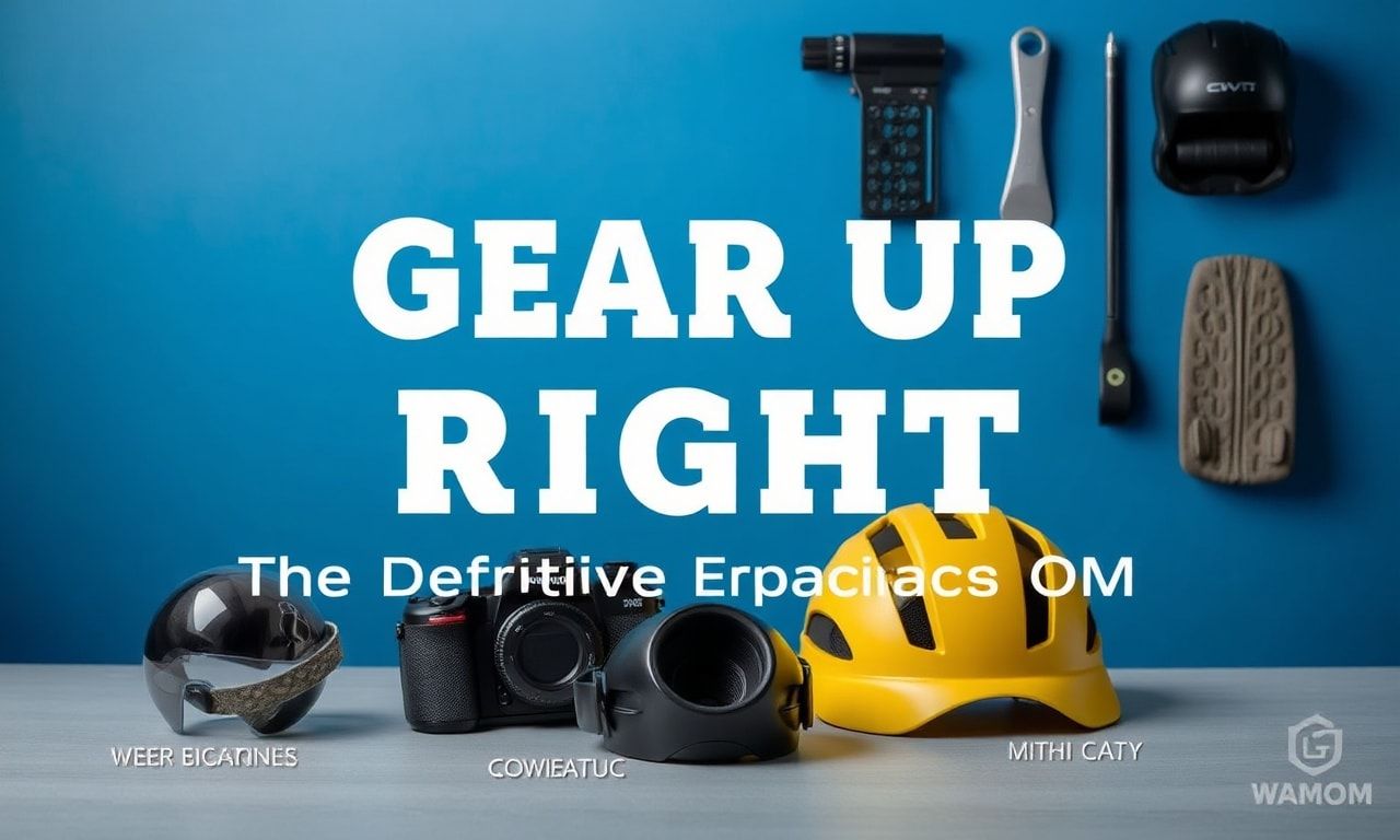 Gear Up Right: The Ultimate Sports Equipment Showdown Gear Up Right: The Definitive Sports Equipment Face-Off