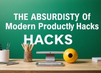 The Absurdity of Modern Productivity Hacks The Absurdity of Modern Productivity Hacks