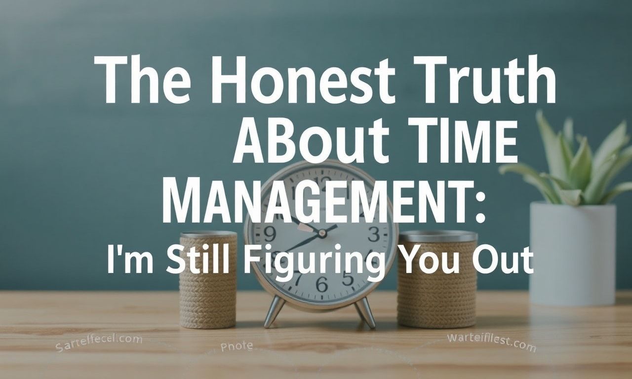 The Honest Truth About Time Management: I’m Still Figuring It Out The Honest Truth About Time Management: I'm Still Figuring It Out