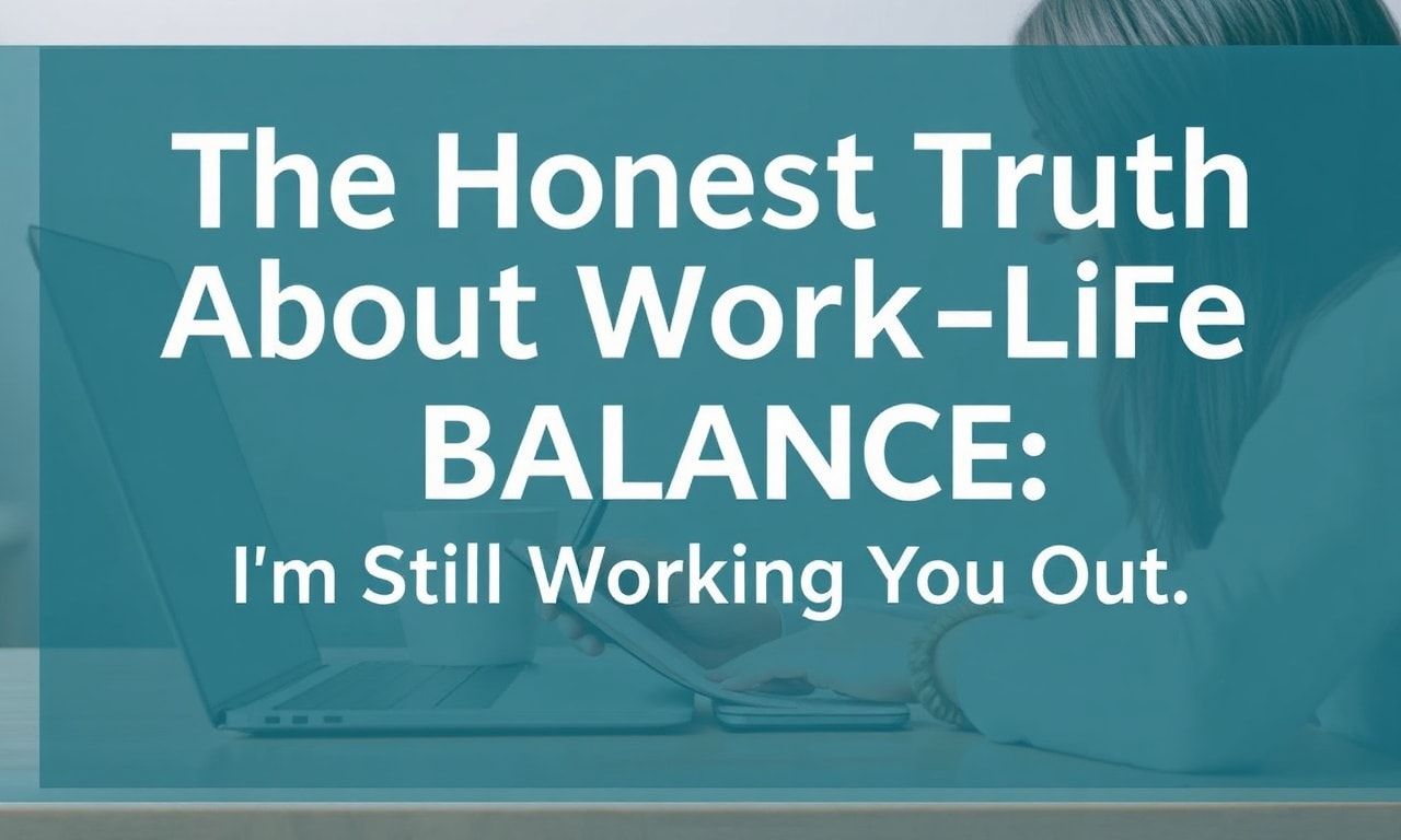 The Honest Truth About Work-Life Balance: I’m Still Figuring It Out The Honest Truth About Work-Life Balance: I'm Still Working It Out