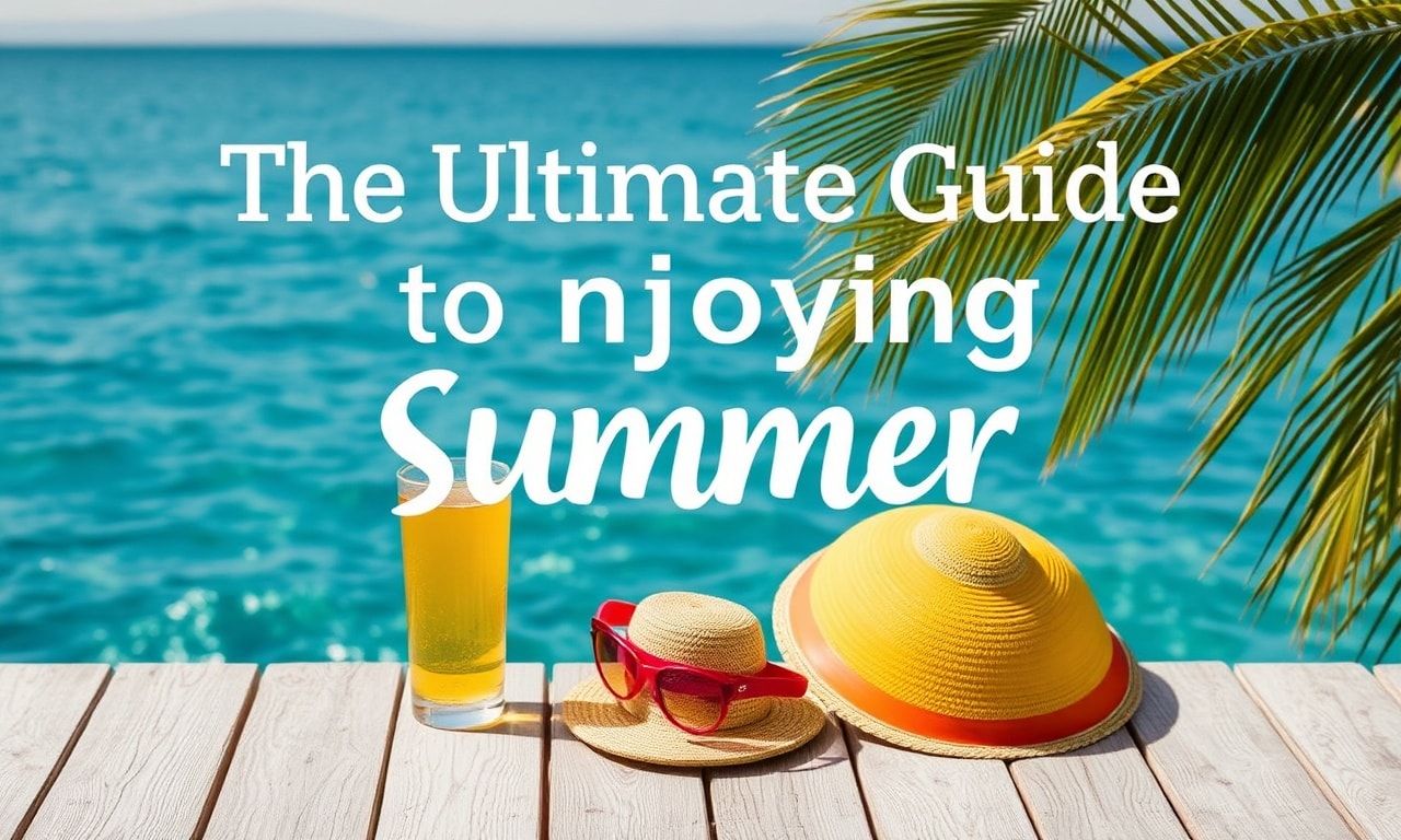 The Ultimate Guide to Enjoying Summer: From Fashion to Entertainment The Ultimate Guide to Enjoying Summer: From Fashion to Style to Entertainment