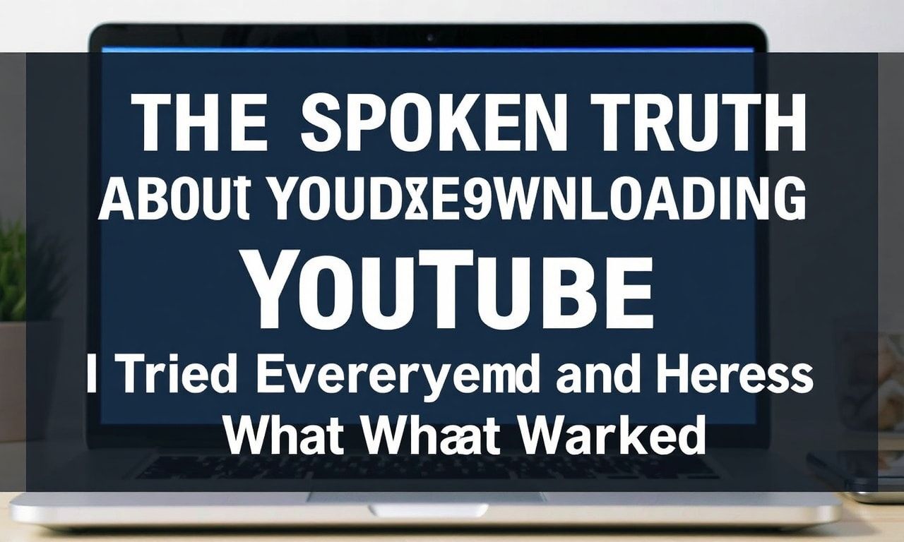 The Unspoken Truth About YouTube Downloading: I Tried Everything and Here’s What Worked The Unspoken Truth About YouTube Downloading: I Tried Everything and Here's What Worked