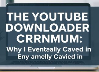 The YouTube Downloader Dilemma: Why I Finally Gave In The YouTube Downloader Conundrum: Why I Eventually Caved In