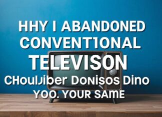 Why I Gave Up on Traditional TV and You Should Too Why I Abandoned Conventional Television and Why You Should Consider Doing the Same
