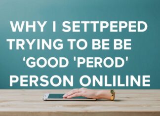 Why I Quit Trying to Be a ‘Good’ Person Online Why I Stopped Trying to Be a 'Good' Person Online