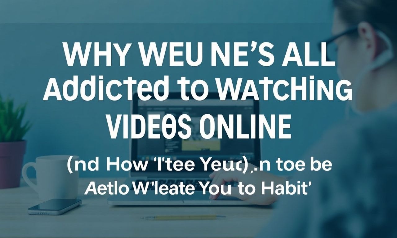 Why We’re All Addicted to Watching Videos Online (And How to Break the Habit) Why We're All Addicted to Watching Videos Online (And How to Stop the Habit)