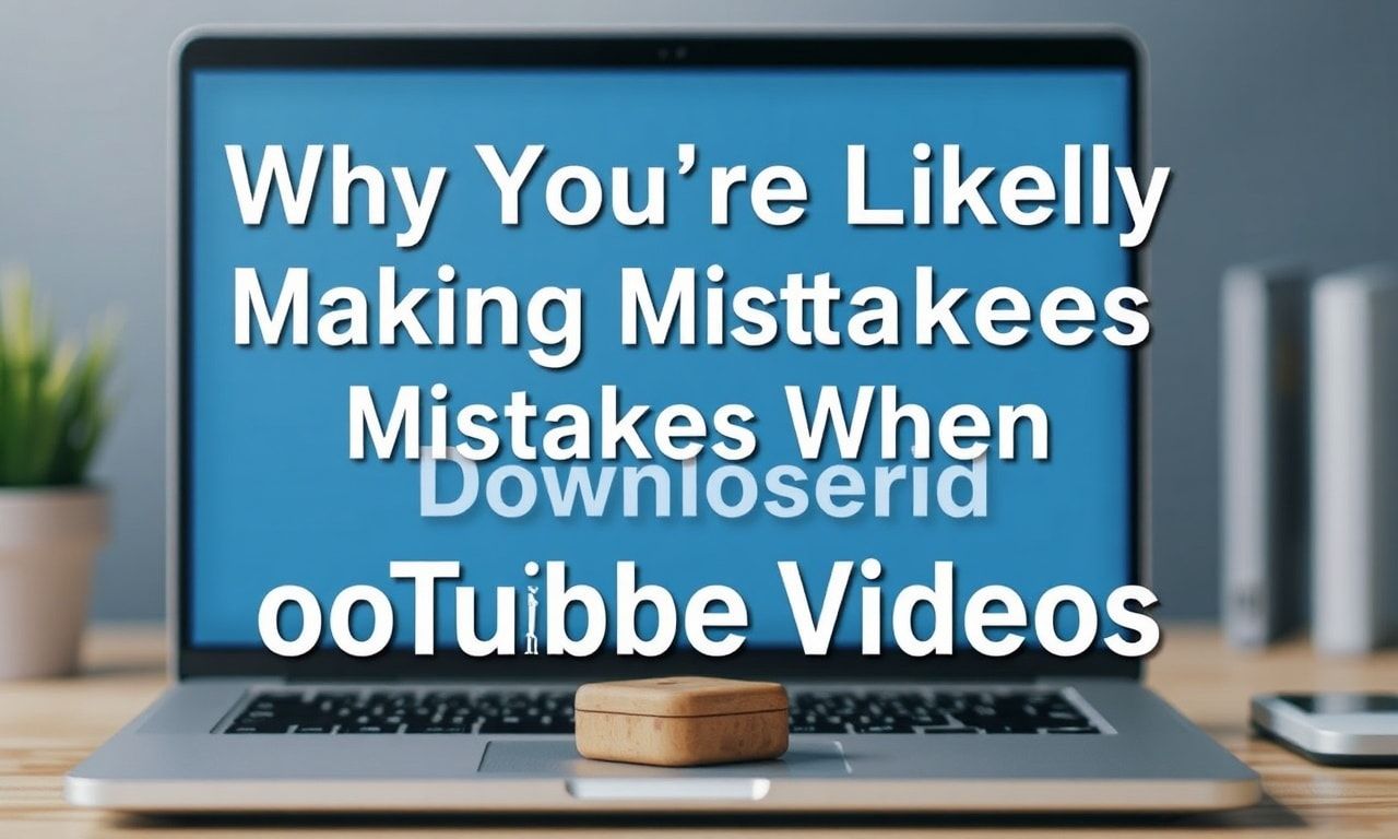 Why You’re Probably Downloading YouTube Videos Wrong Why You're Likely Making Mistakes When Downloading YouTube Videos